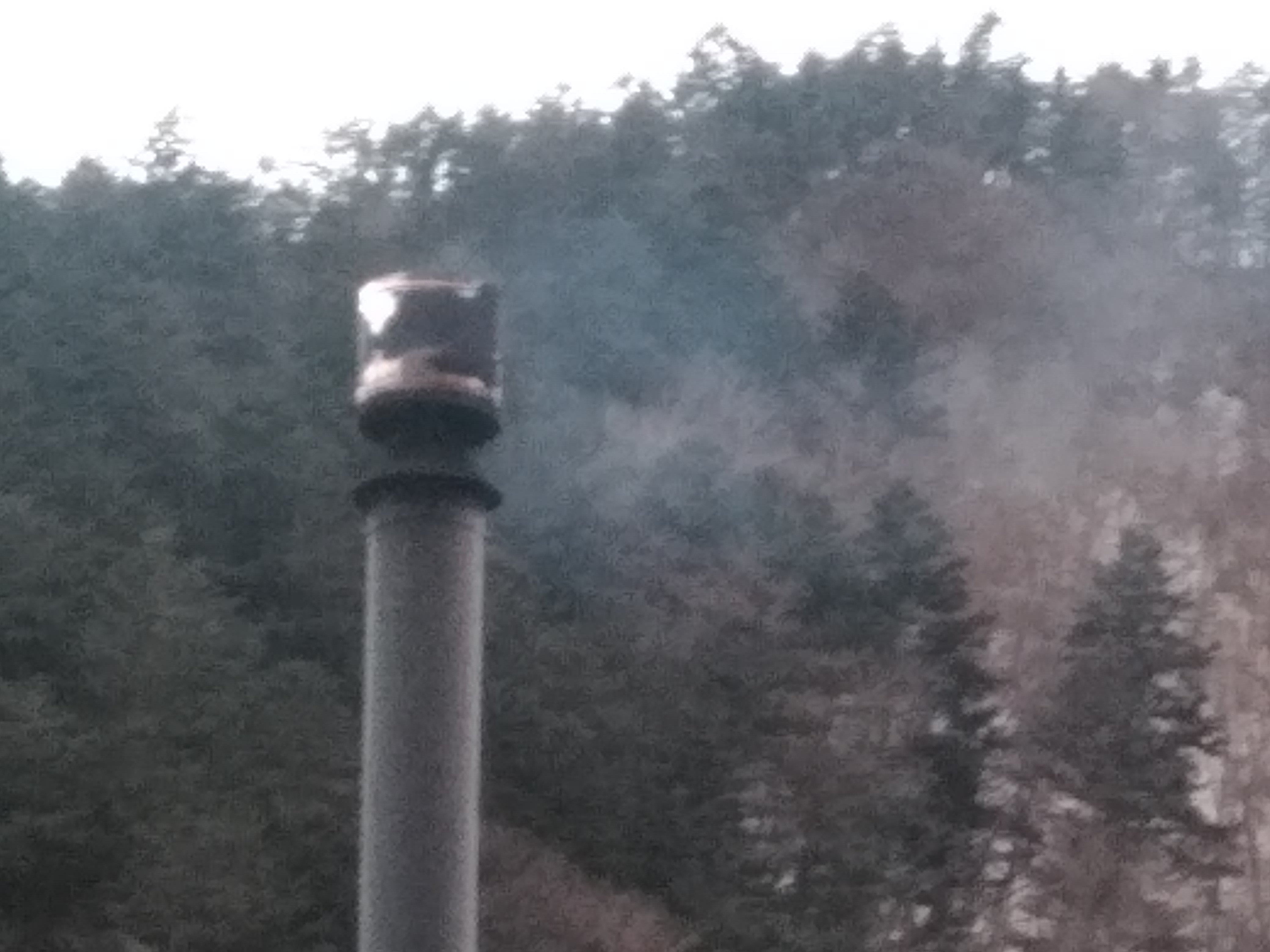 煙突からの煙